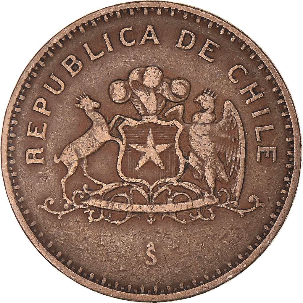 Coin, Chile, 100 Pesos, 1995