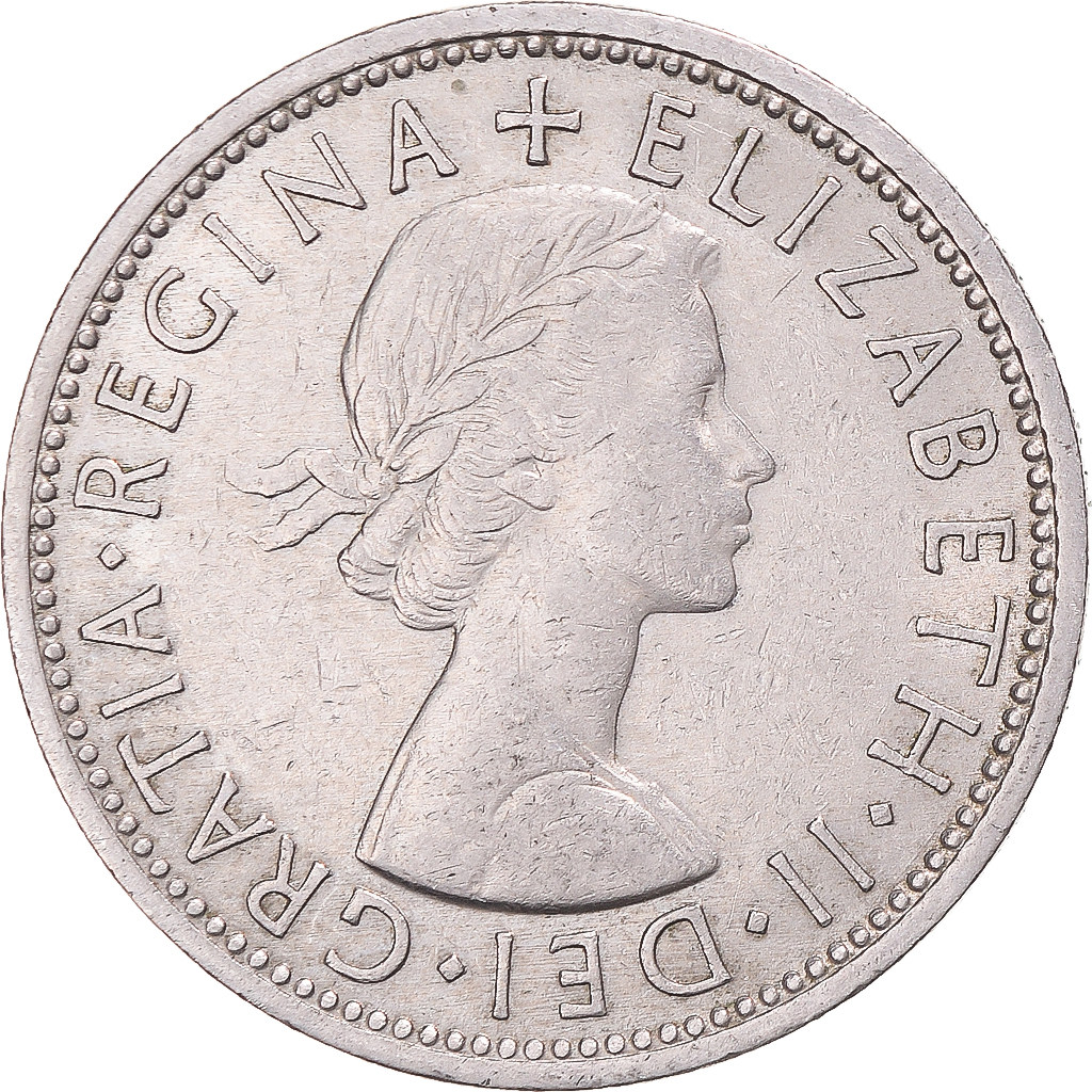 Coin, Great Britain, Florin, Two Shillings, 1965