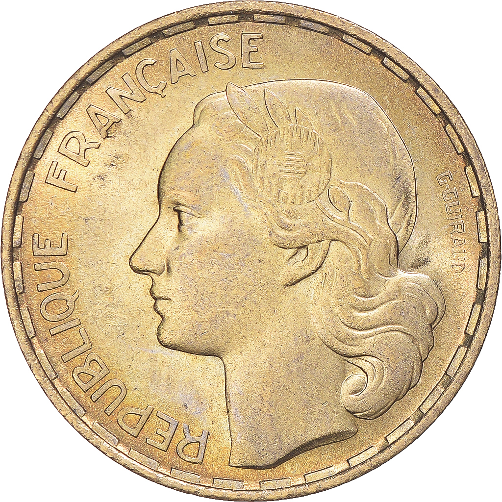 Coin, France, 50 Francs, 1952