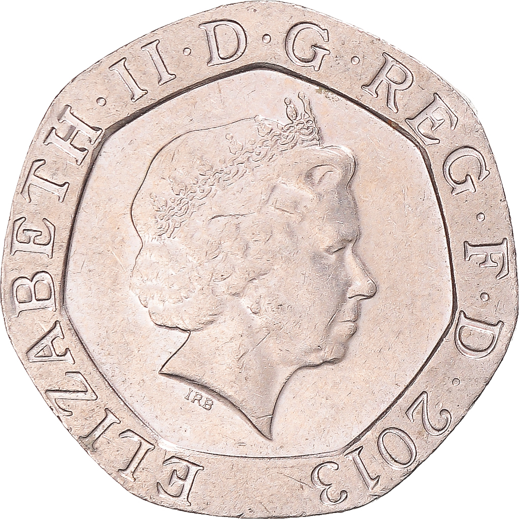 Coin, Great Britain, 20 Pence, 2013