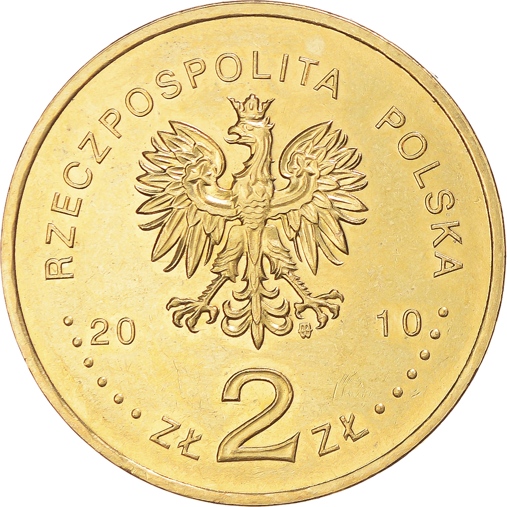 Coin, Poland, 2 Zlote, 2010