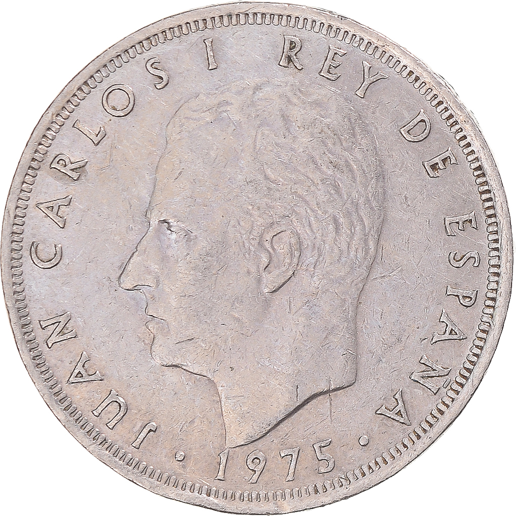 Coin, Spain, 25 Pesetas, 1975