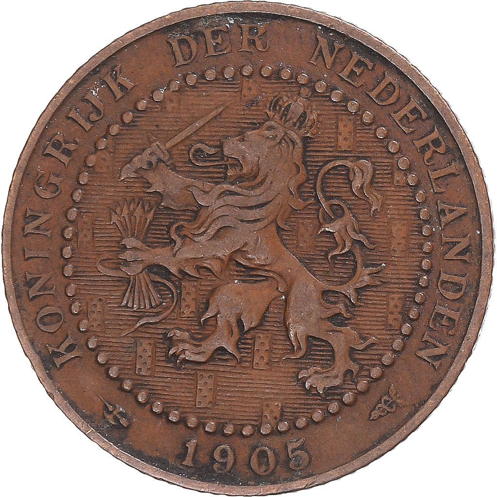 Coin, Netherlands, Cent, 1905