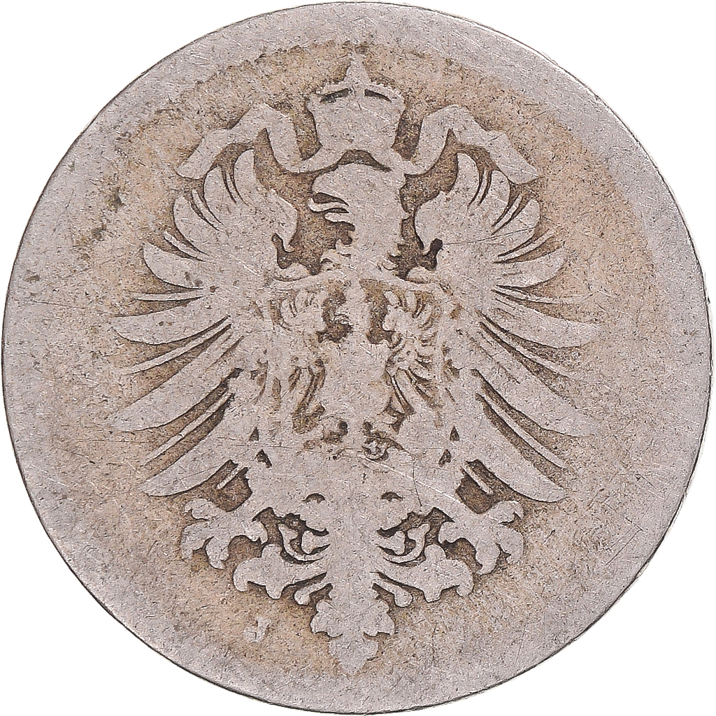 Coin, Germany, 10 Pfennig, 1876