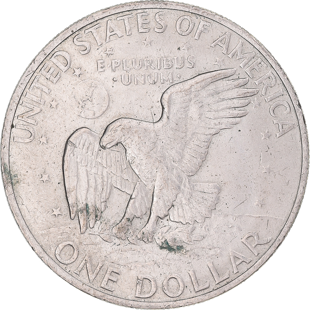Coin, United States, Dollar, 1972