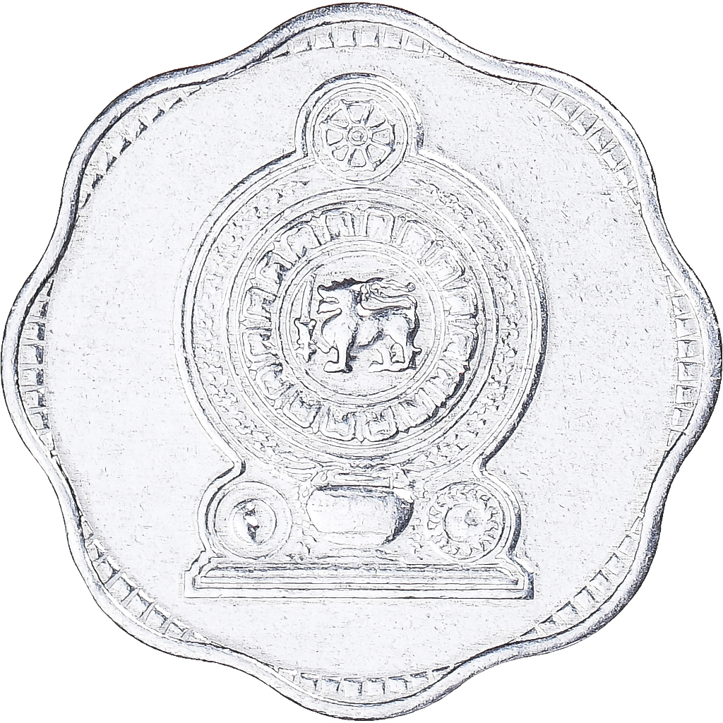 Coin, Sri Lanka, 2 Cents, 1978