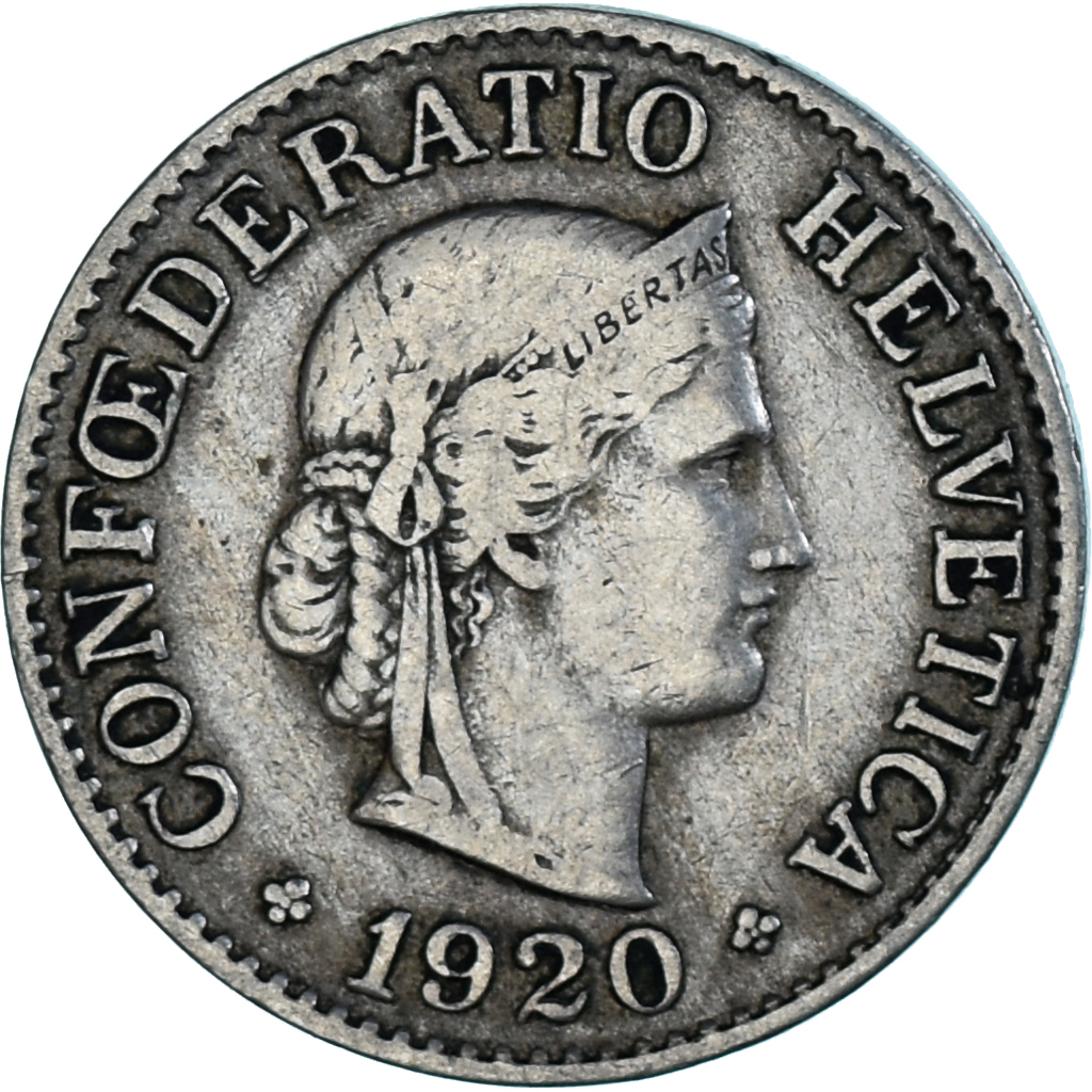 Coin, Switzerland, 10 Rappen, 1920