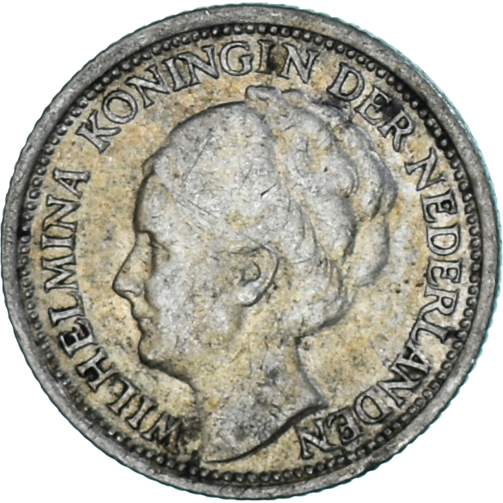 Coin, Netherlands, 10 Cents, 1939
