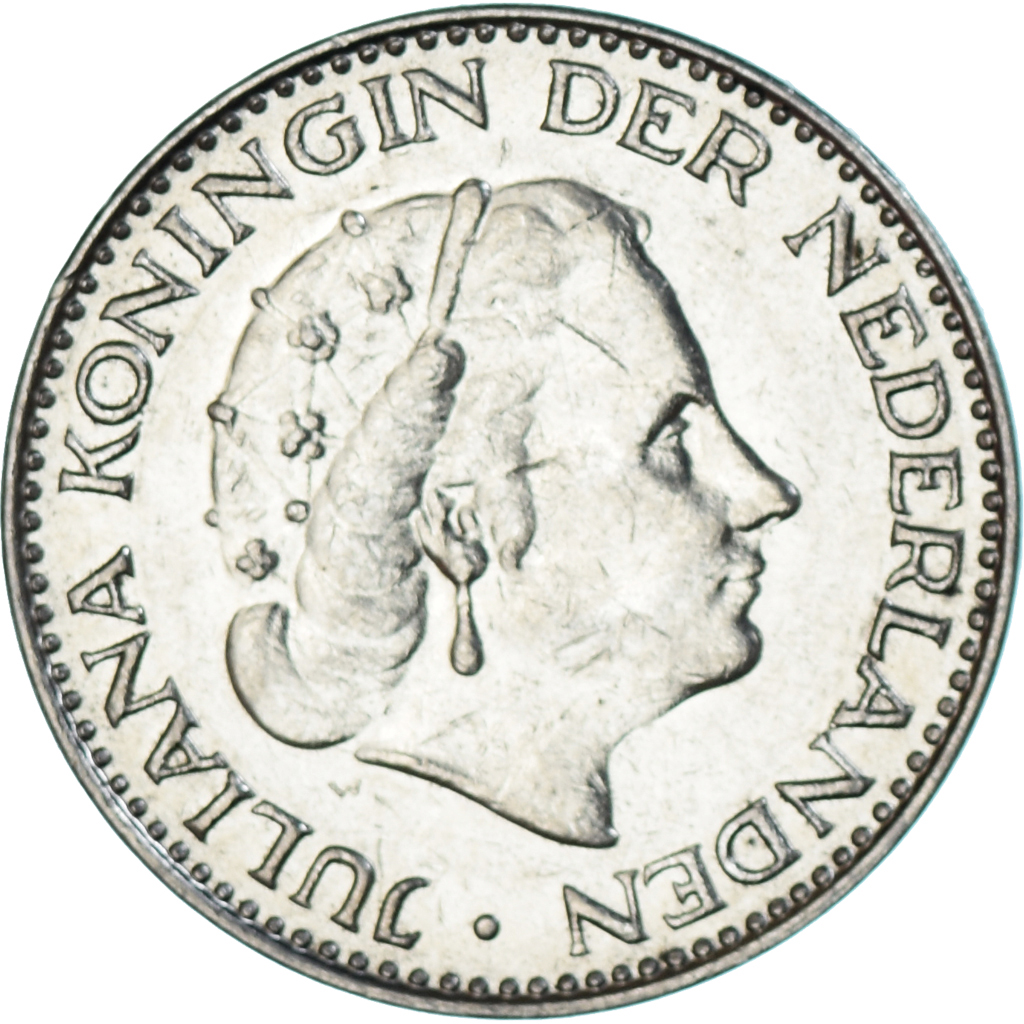 Coin, Netherlands, Gulden, 1967