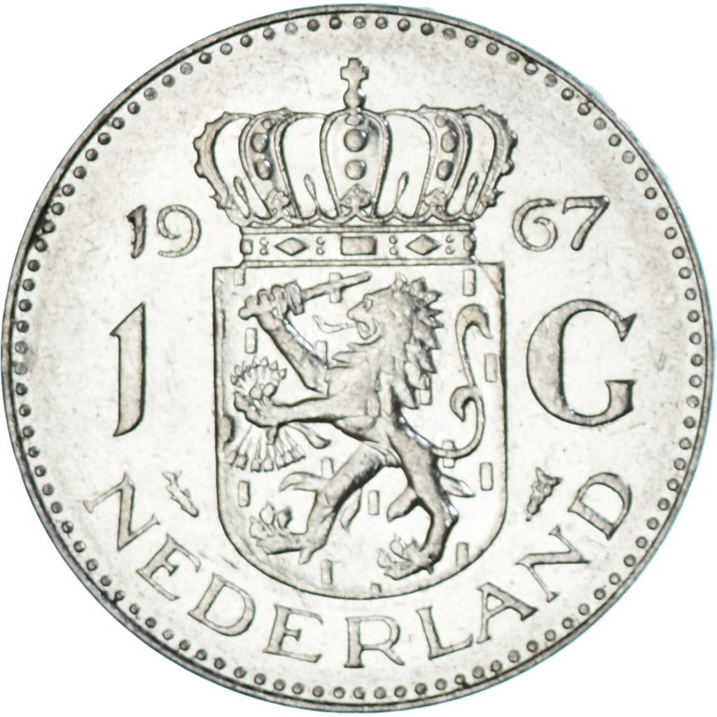 Coin, Netherlands, Gulden, 1967