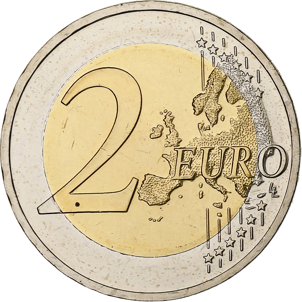 Germany, 2 Euro, Cathédrale de Hambourg, 2008, Stuttgart, Bi-Metallic, MS