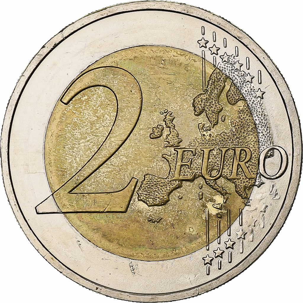Germany, 2 Euro, Introduction de l'euro, 2012, Hamburg, Bi-Metallic, 