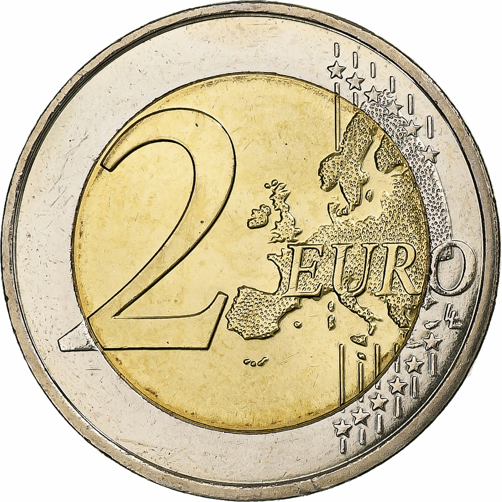 Luxemburg, Henri, 2 Euro, Traité de Rome, 2007, Paris, Bi-Metallic, UNZ, KM:94