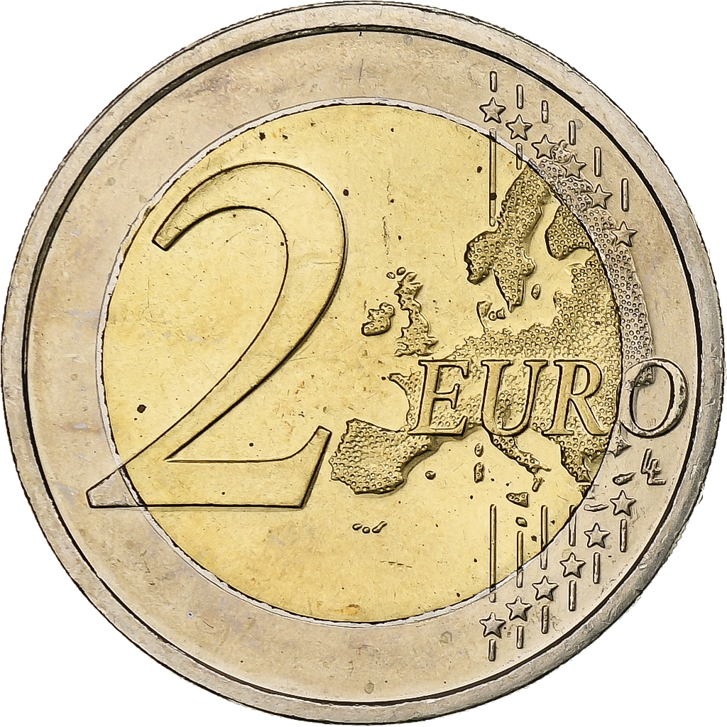 Ireland - Republic, 2 Euro, Traité de Rome, 2007, Dublin, Bi-Metallic, UNZ