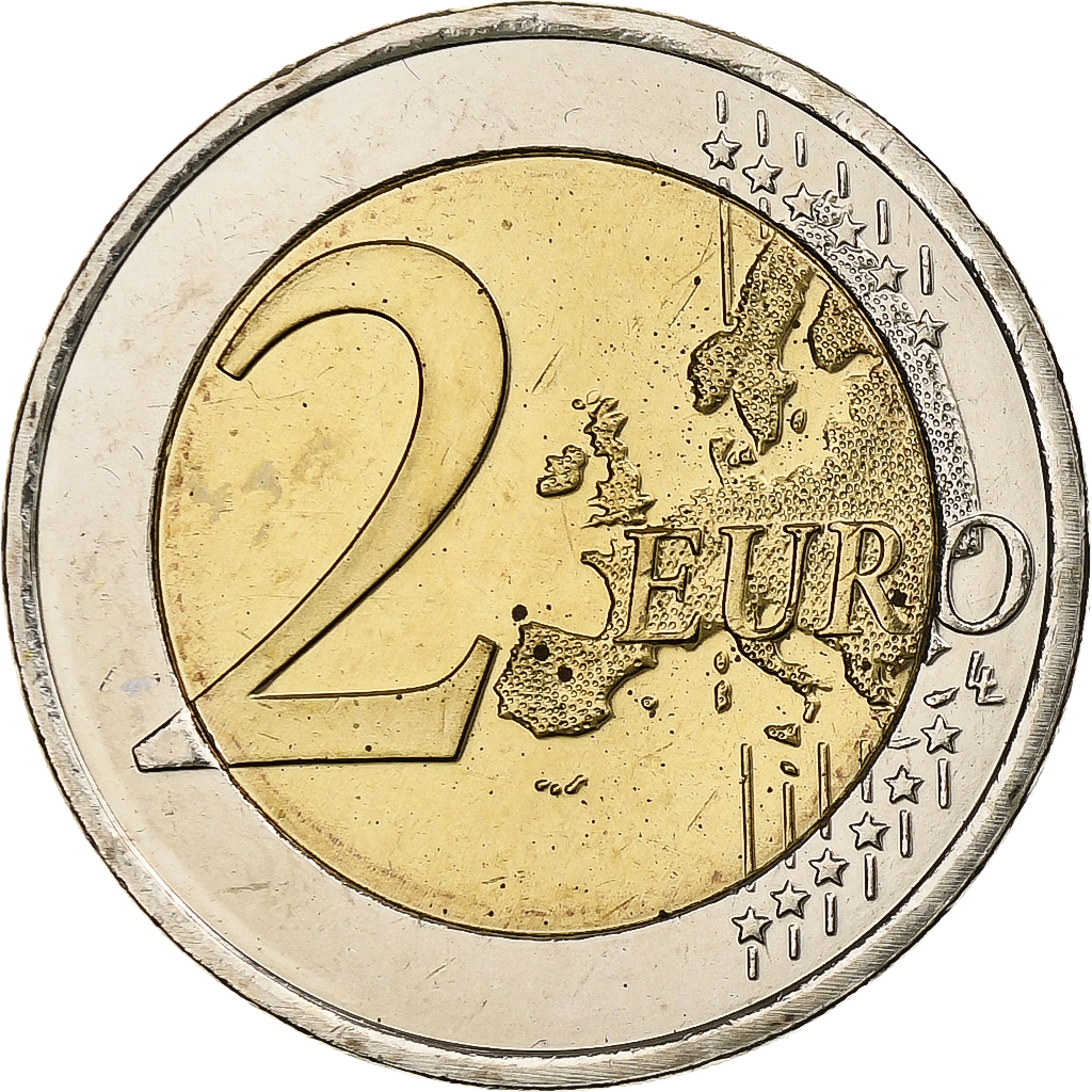 Niederlande, Beatrix, 2 Euro, Traité de Rome, 2007, Utrecht, Bi-Metallic, UNZ
