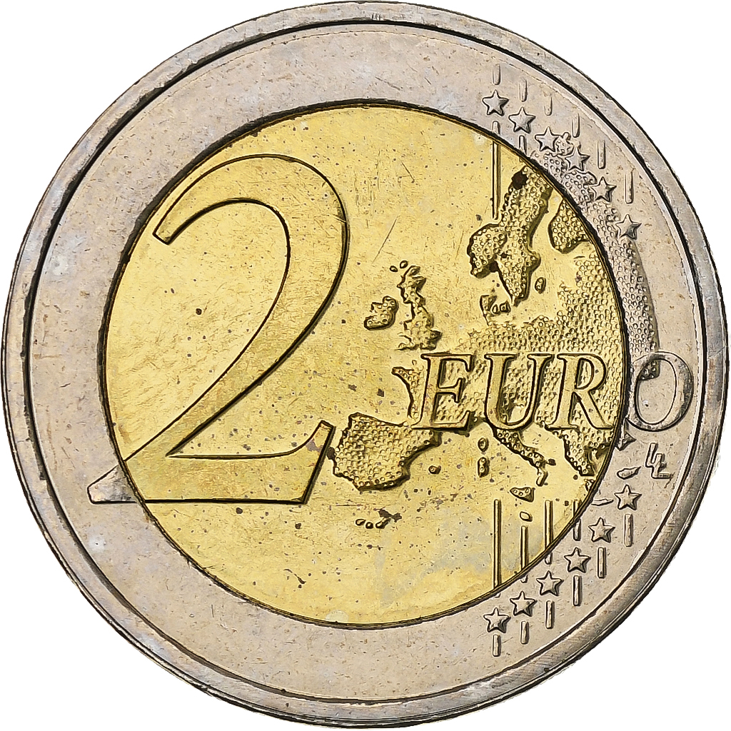 Malta, 2 Euro, Union économique et monétaire, 2009, Utrecht, Bi-Metallic