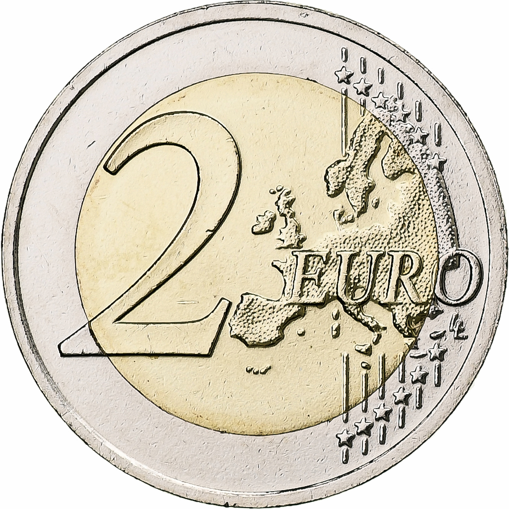 Latvia, 2 Euro, Vidzeme, 2016, Vilnius, Bi-Metallic, UNZ