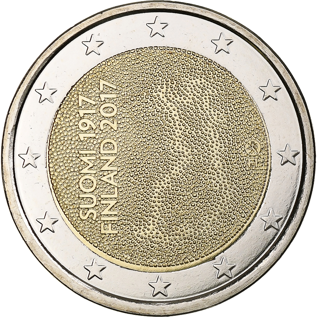 Finnland, 2 Euro, Independence, 2017, Vantaa, Bi-Metallic, UNZ