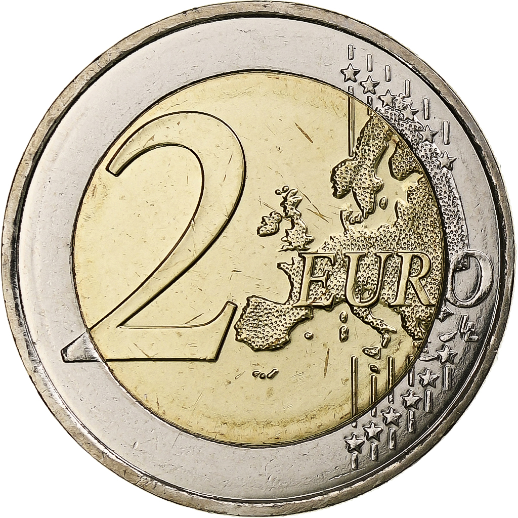 Malta, 2 Euro, Hagar Qim temples, 2017, Pessac, Bi-Metallic, UNZ