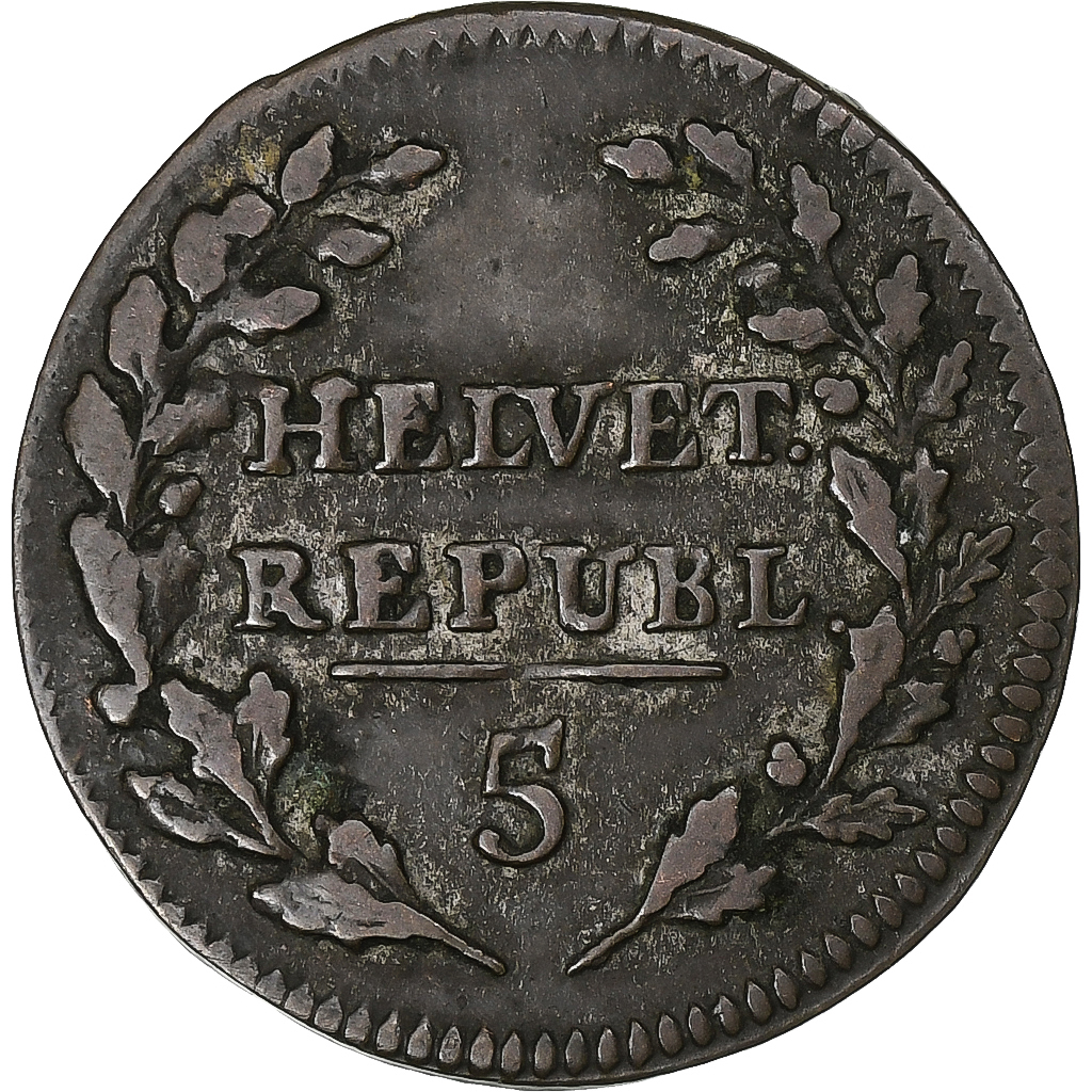 Switzerland, 1/2 Batzen, 1799, Billon, , KM:A6