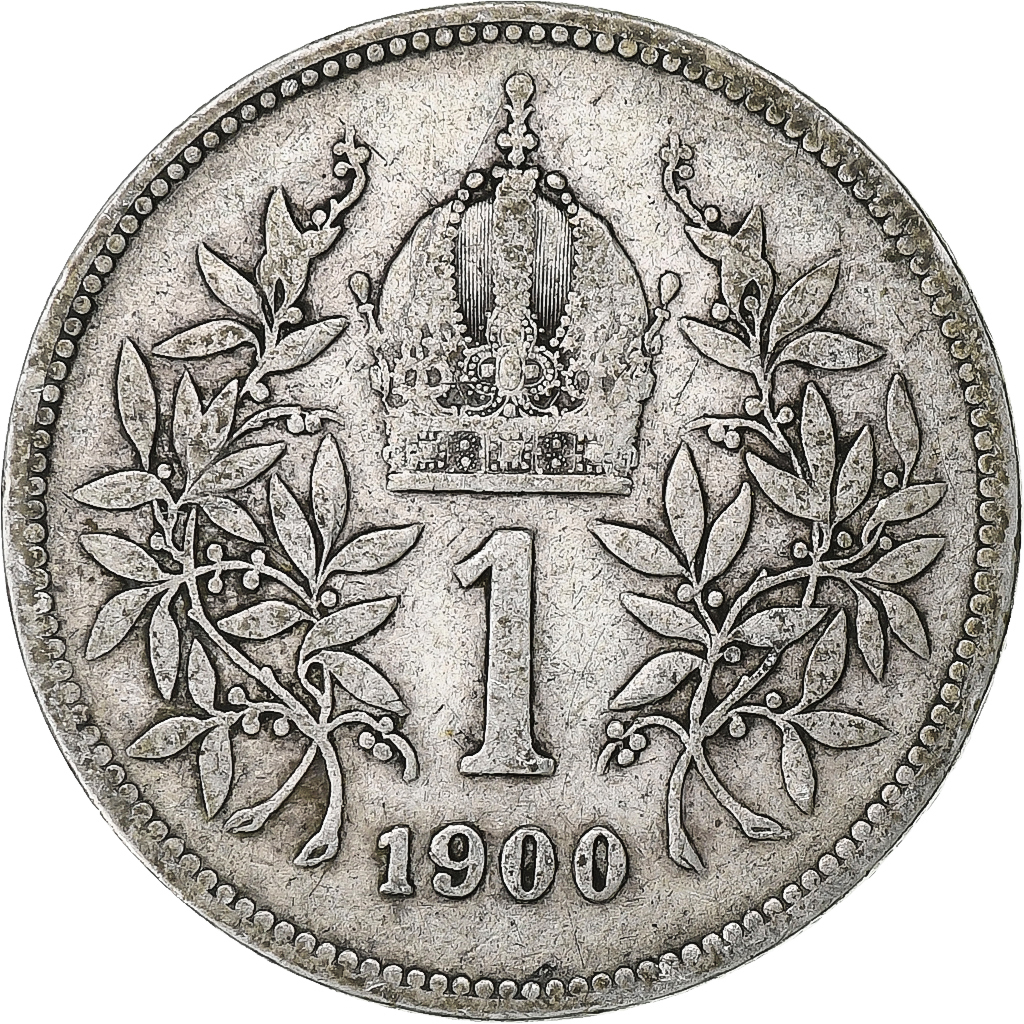 Austria, Franz Joseph I, Corona, 1900, Silver, , KM:2804