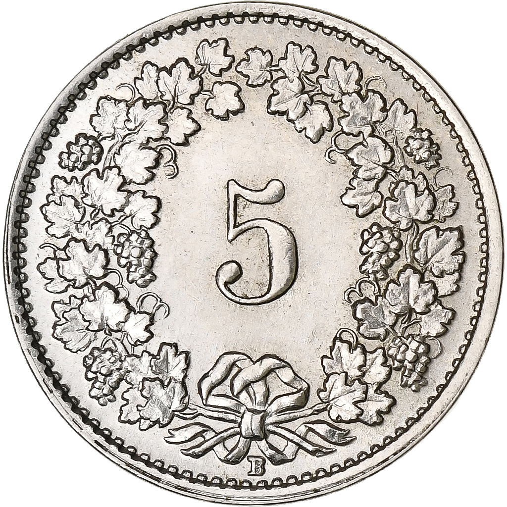 Switzerland, 5 Rappen, Libertas, 1933, Bern, Nickel, , KM:26