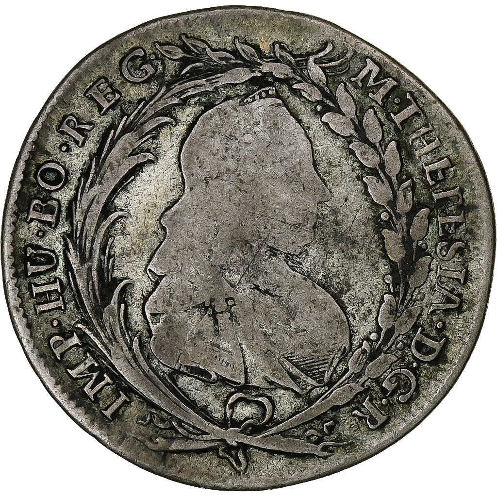 Austria, Maria Theresa, 20 Kreuzer, 1775, Vienna, Silver, 