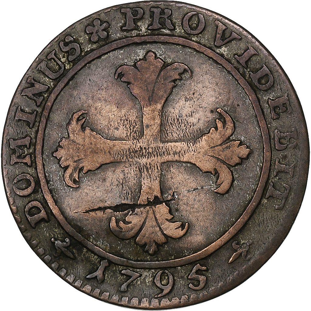 SWISS CANTONS, BERN, 4 Kreuzer, 1795, Billon, VF(30-35), KM:87