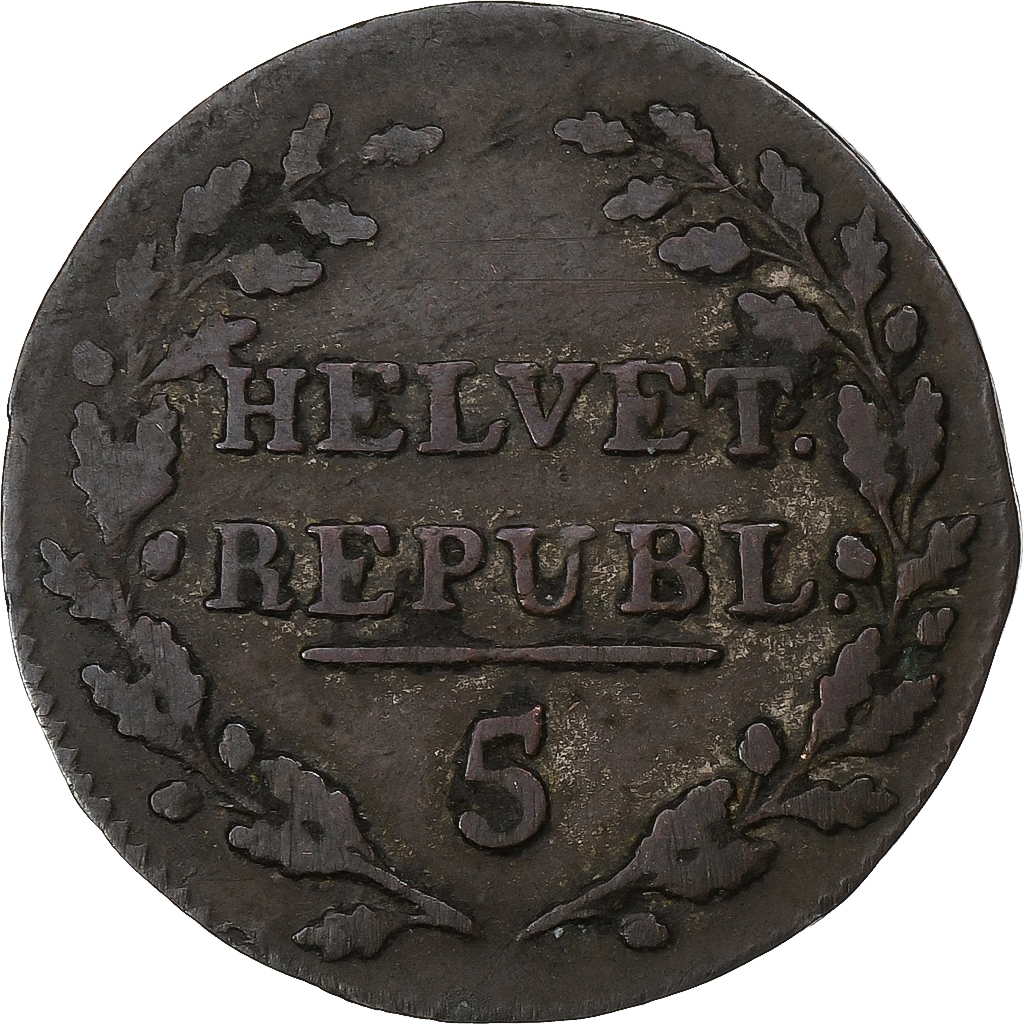 Switzerland, 1/2 Batzen, 1799, Billon, , KM:A6