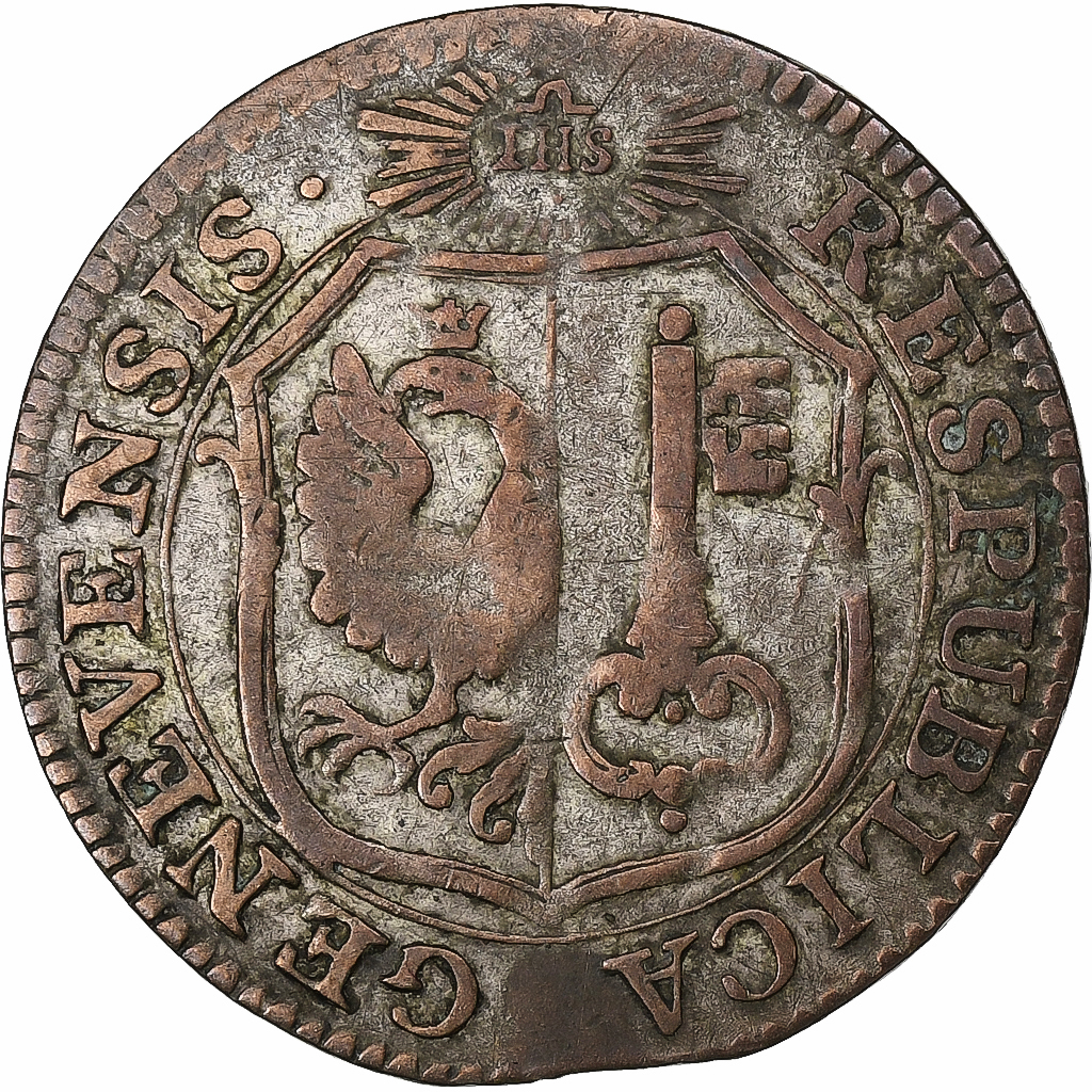 Canton of Geneva, 3 Sols, 1791, Bern, Billon, 