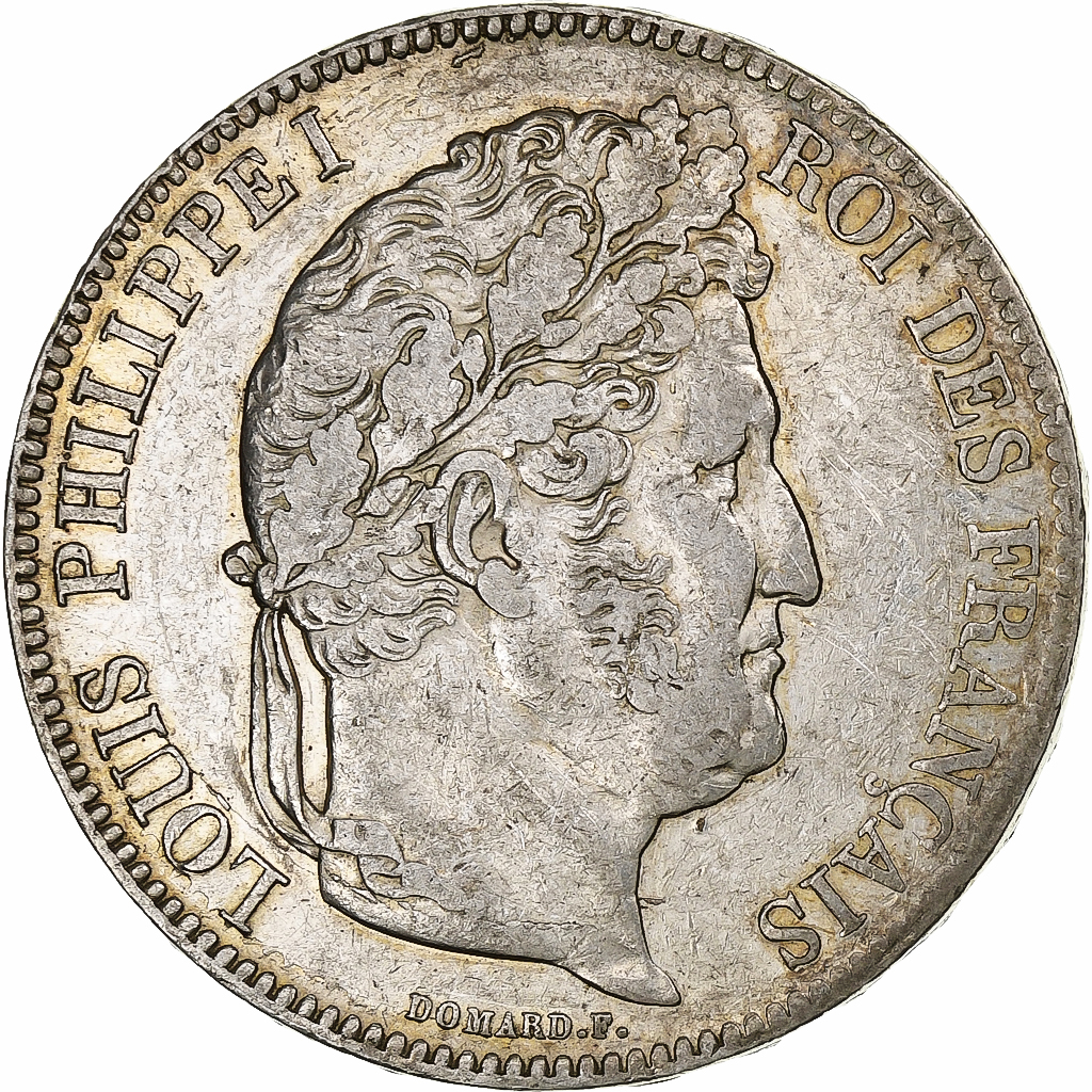 France, Louis-Philippe, 5 Francs, 1833, Paris, Silver, , Gadoury:678