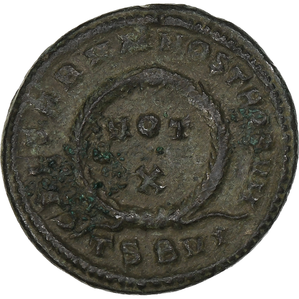 Constantine II, Follis, 320-321, Thessalonica, Bronze, 