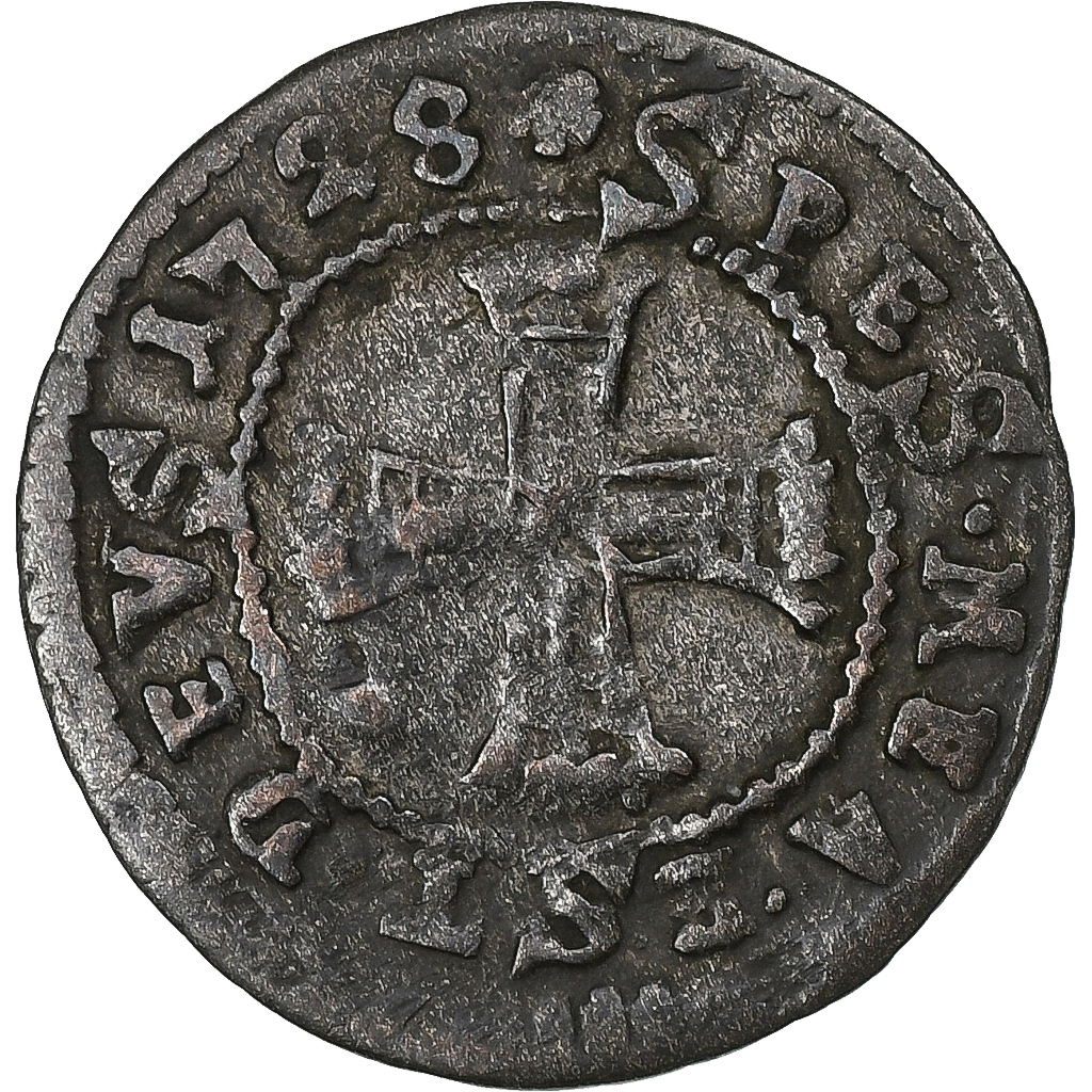 Swiss Cantons, Haldenstein, Bluzger, 1728, Billon, , KM:82
