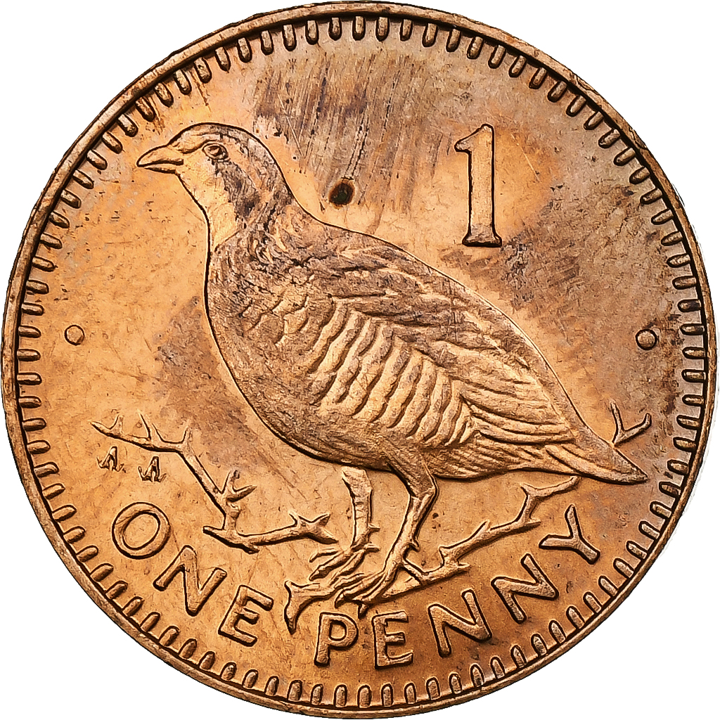 Gibraltar, Elizabeth II, Penny, 1992, Pobjoy Mint, Bronze, 