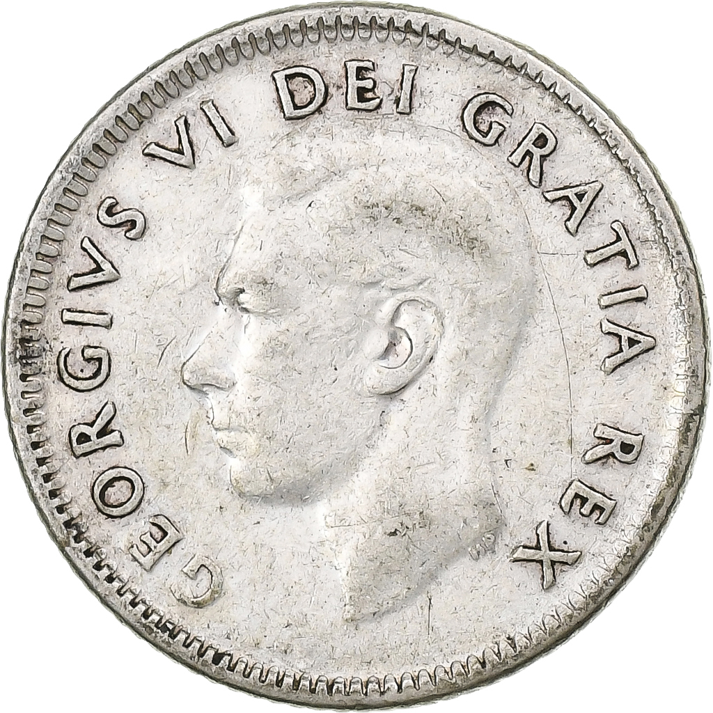 Canada, George VI, 10 Cents, 1949, Ottawa, Silver, , KM:34