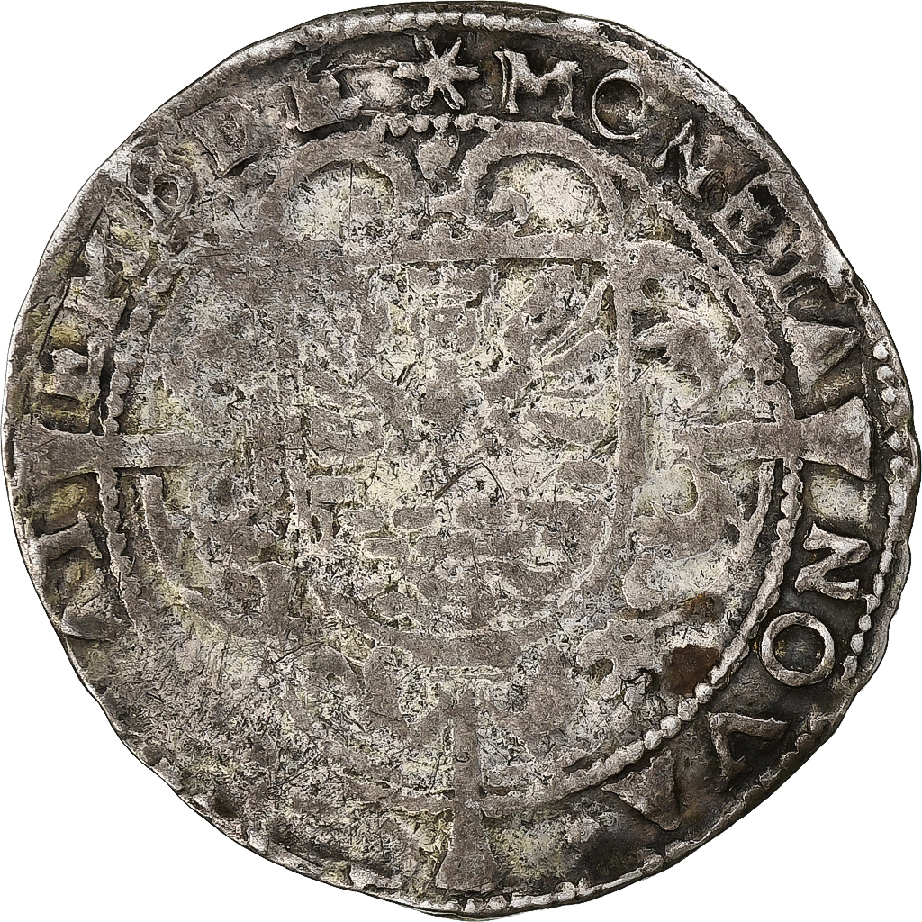 German States, Ferdinand II, 3 Stüber, 1619-1637, Emden, Silver, 