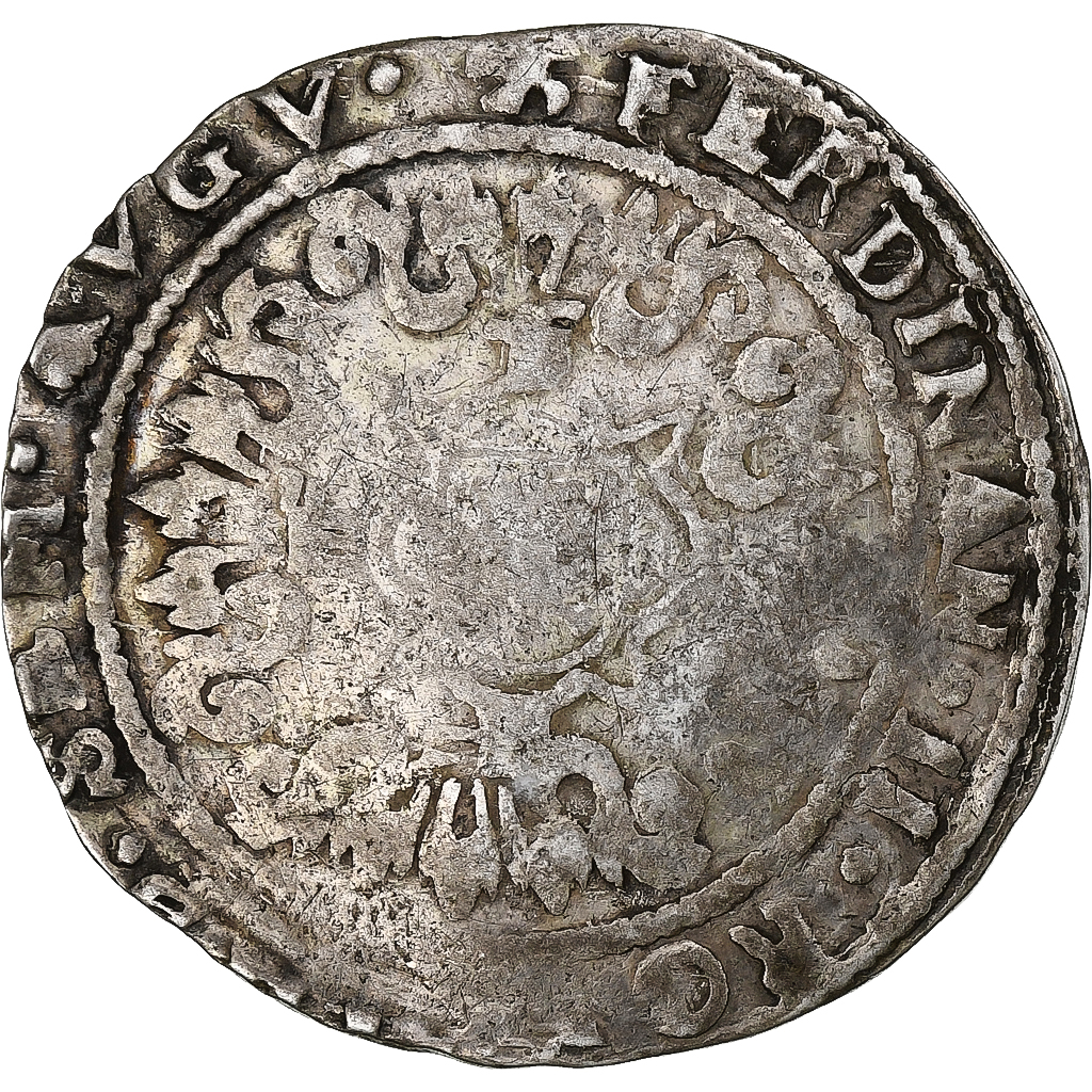 German States, Ferdinand II, 3 Stüber, 1619-1637, Emden, Silver, 
