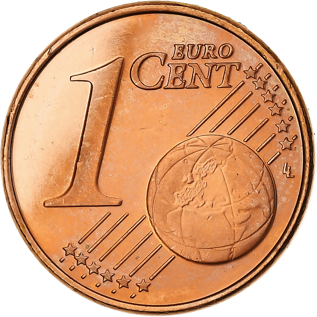 Cyprus, 1 Centime, 2008, Copper Plated Steel, 