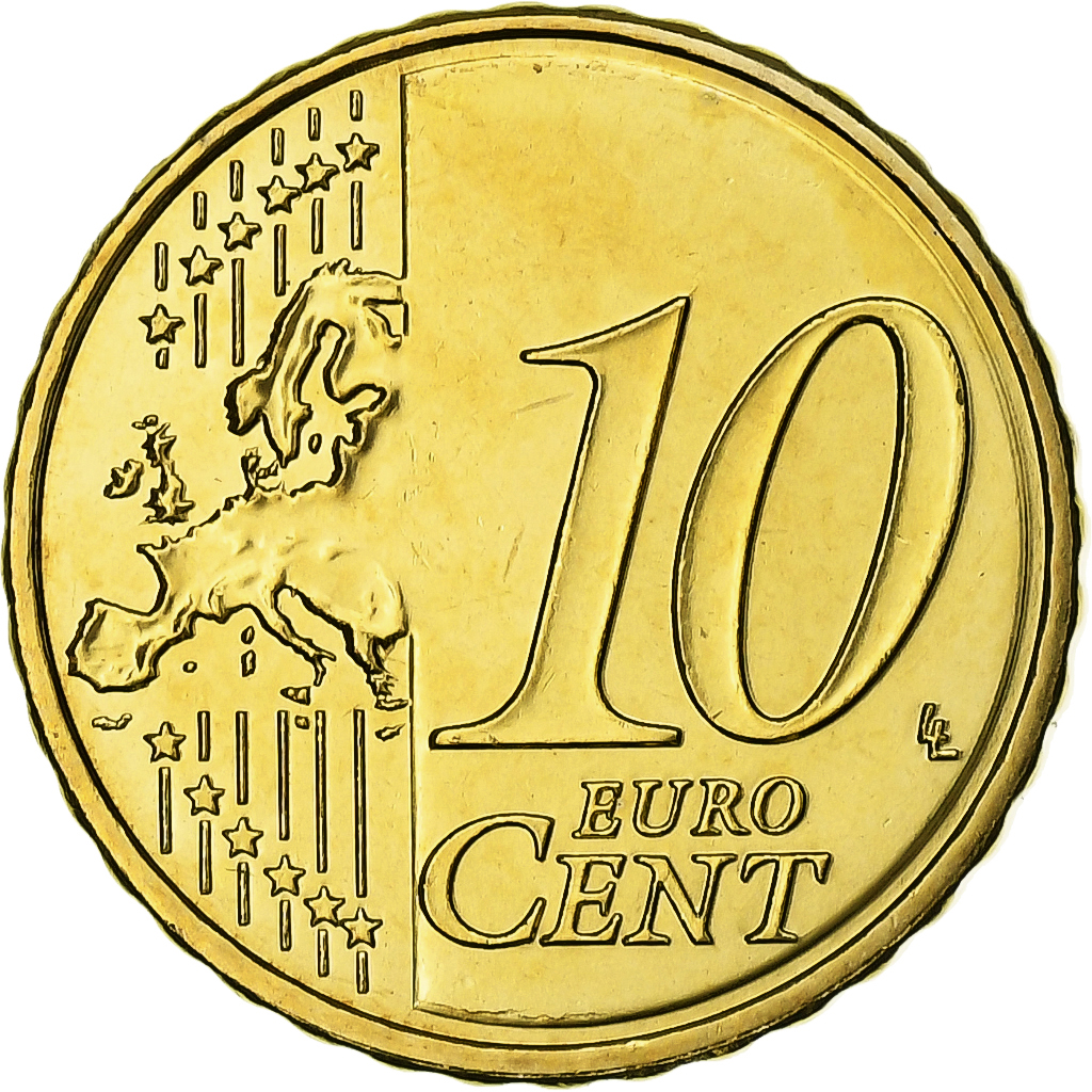 Malta, 10 Centimes, 2008, Nordic gold, UNZ
