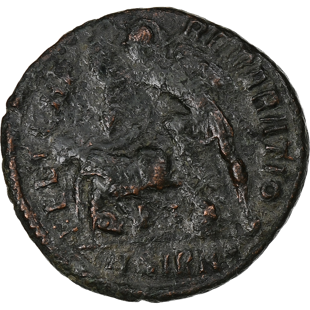 Constantius II, Follis, 351-355, Sirmium, Bronze, , RIC:52
