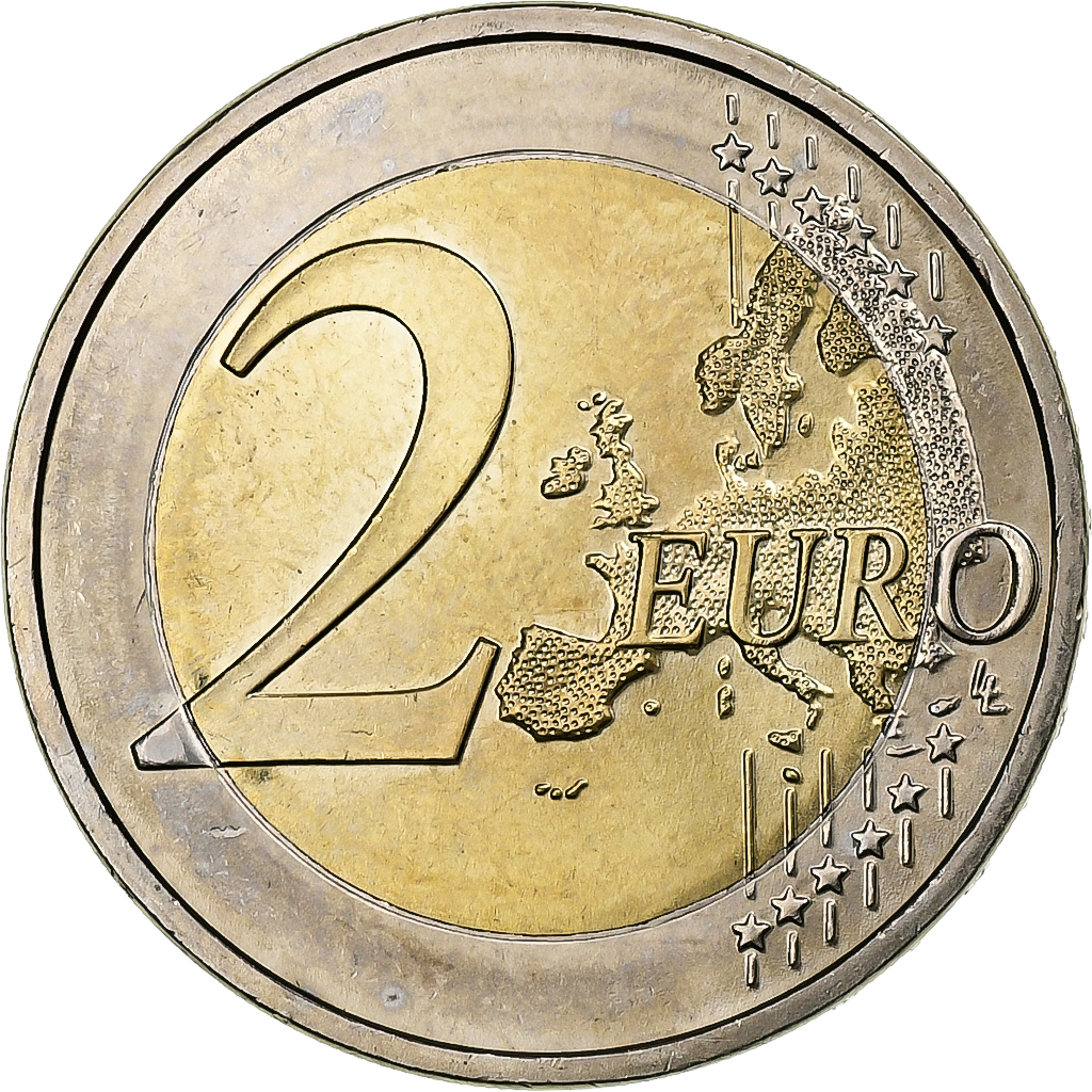 Deutschland, 2 Euro, 30th Anniversary, Fall of the Berlin Wall, 2019, Hamburg
