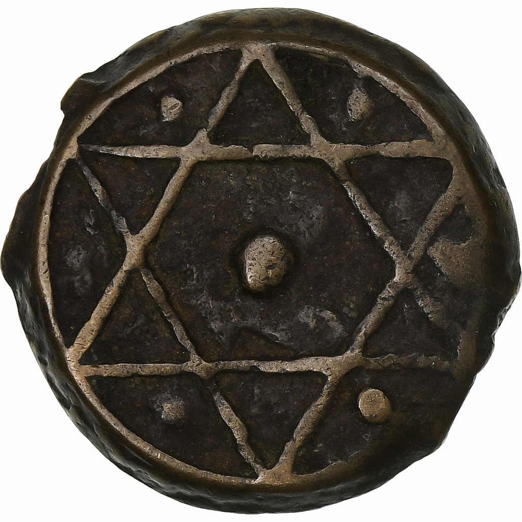 Morocco, 2 Falus, Fes, Bronze, F