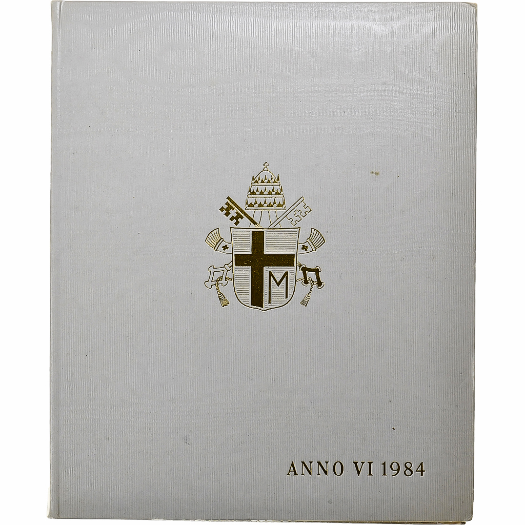 Vatican, Jean-Paul II, Set 10 L. - 1000 L., 1984, Rome, BU, 