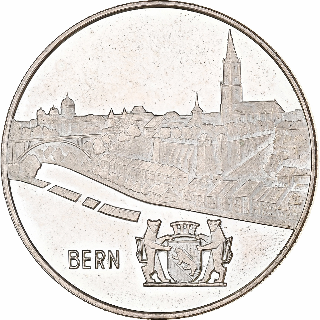 Switzerland, Silbertaler, Bern, 1964, Silver, 