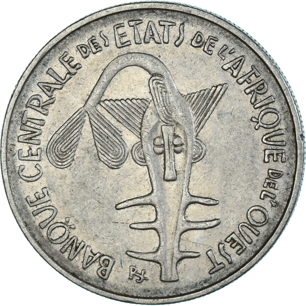 Coin, West African States, 100 Francs, 1970