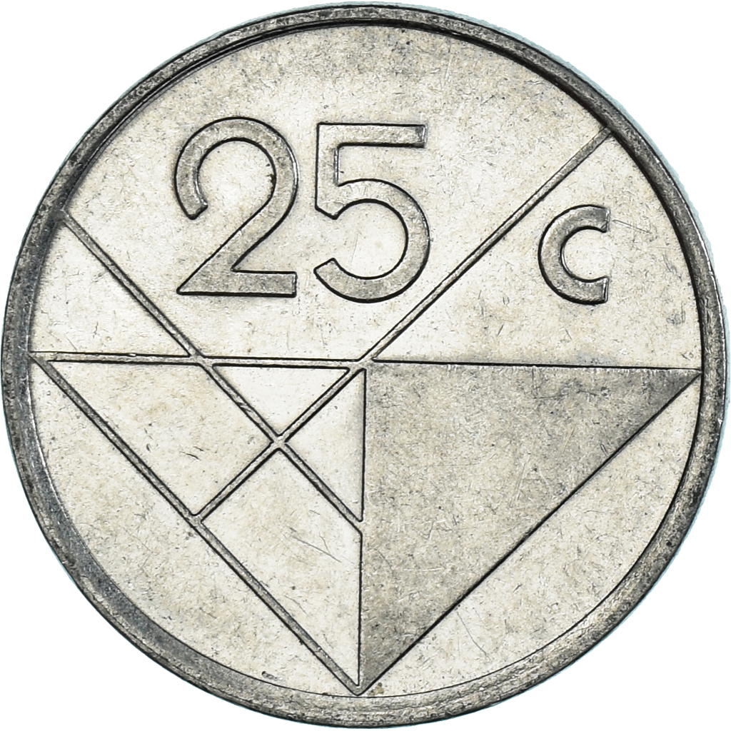 Coin, Aruba, 25 Cents, 2003