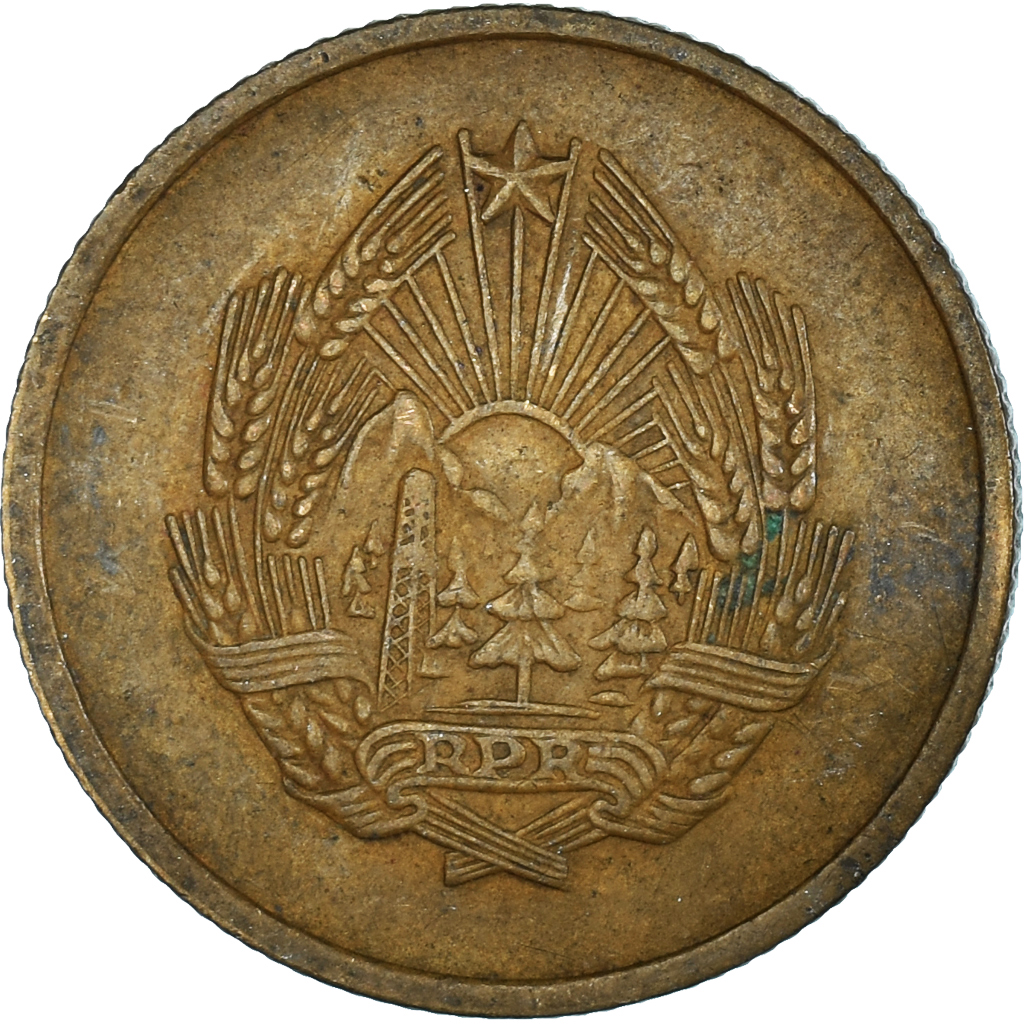Coin, Romania, 5 Bani, 1956