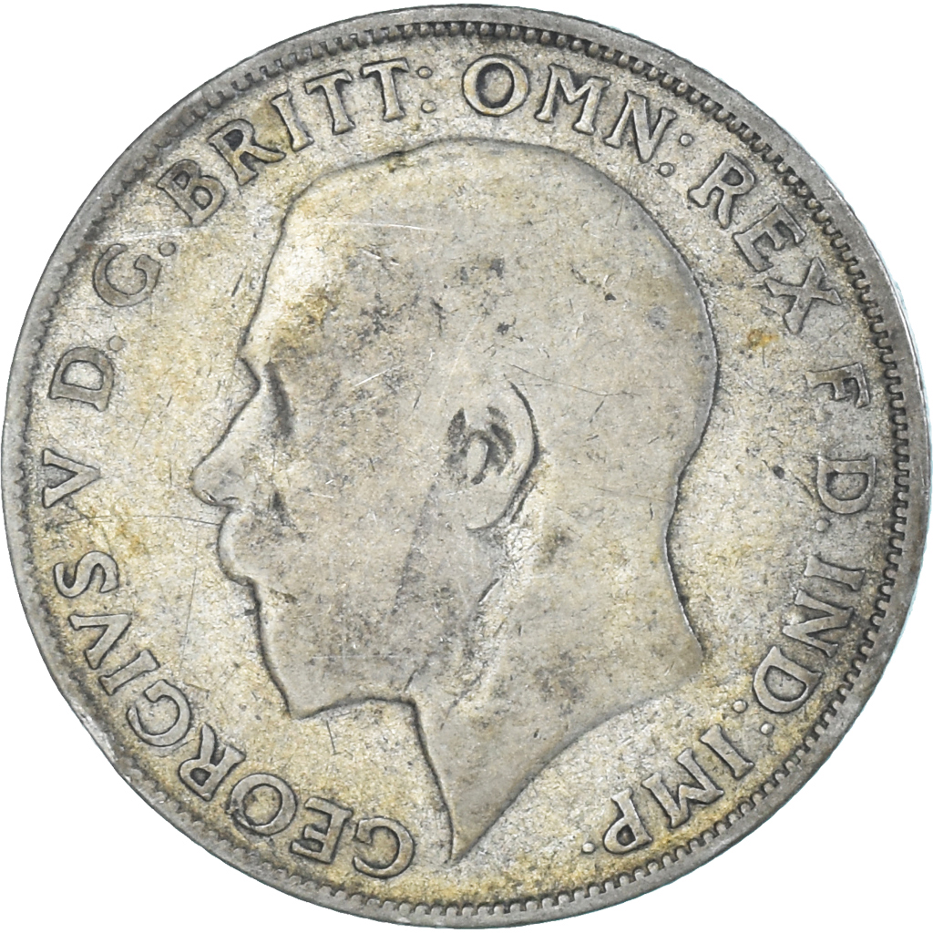 Coin, Great Britain, George V, Florin, 1922, , Silver, KM:817a