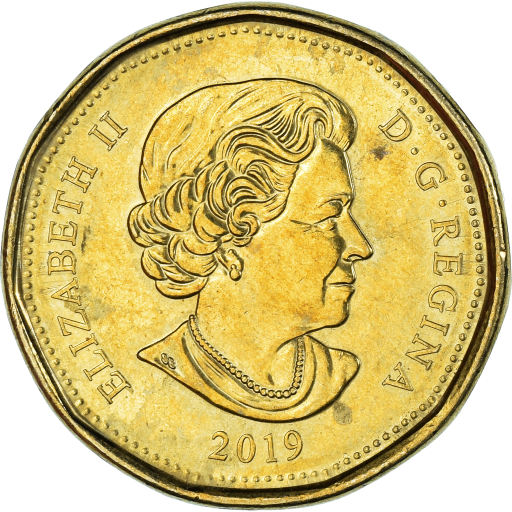 Coin, Canada, Dollar, 2019