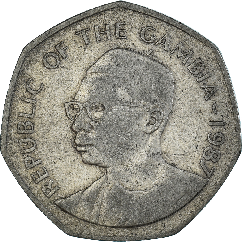 Monnaie, Gambie , Dalasi, 1987